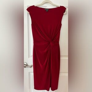 Ralph Lauren Strapless Red Dress